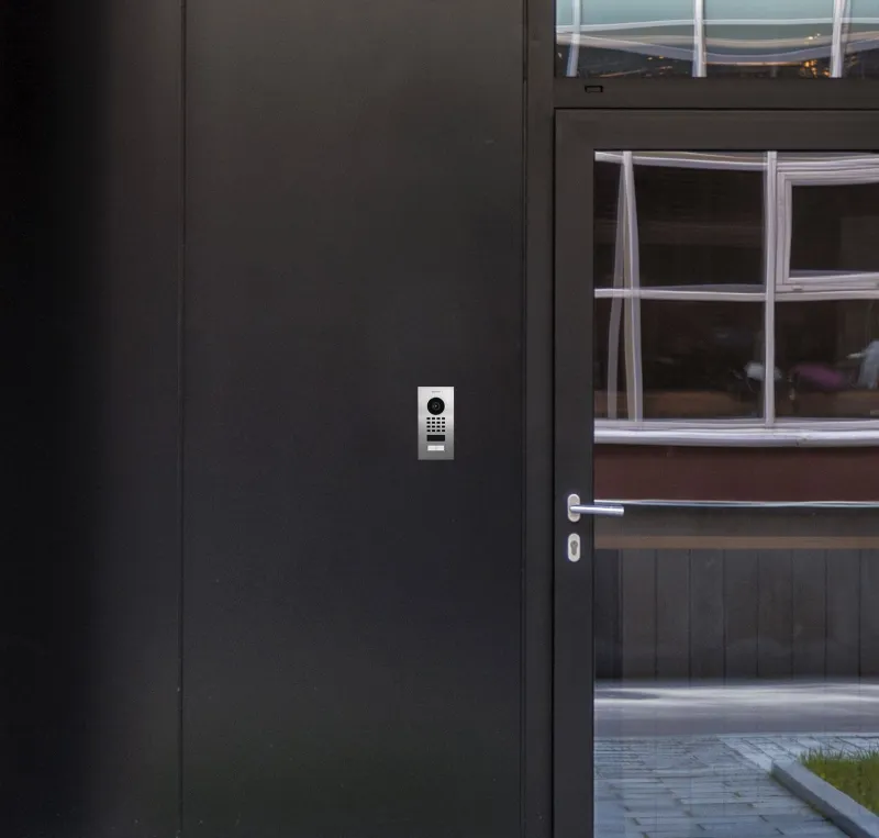 Doorbird - IP Video Door Station D1101V - 1 Call button - Compact Edition - Flush Mount