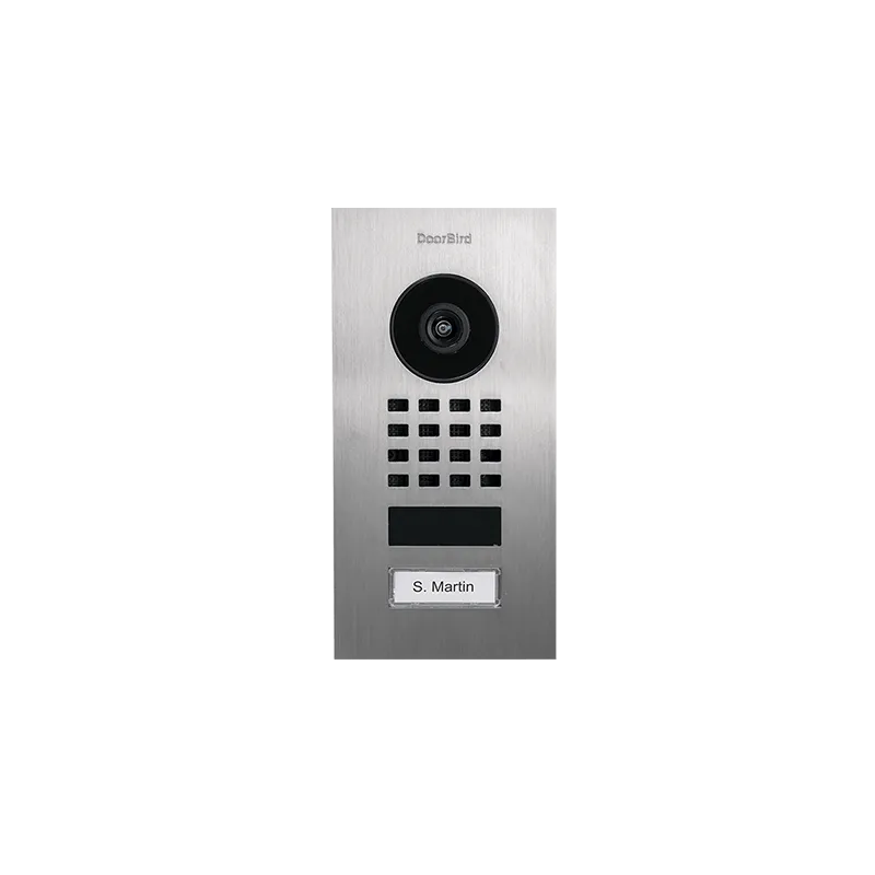 Doorbird - IP Video Door Station D1101V - 1 Call button - Compact Edition - Flush Mount