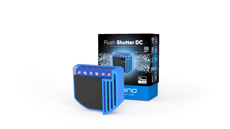 Qubino - Module stores 12-24VDC et consomètre Z-Wave+ ZMNHOD1
