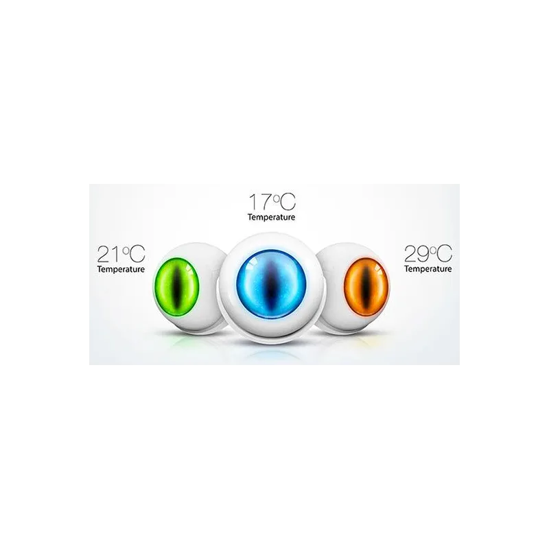 FIBARO - Rilevatore di movimento multifunzione Z-Wave+ FGMS-001-zw5 (FIBARO Motion Sensor)