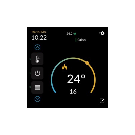 GCE Electronics - Ecran de contrôle multifonction X-Display 2 (Blanc)