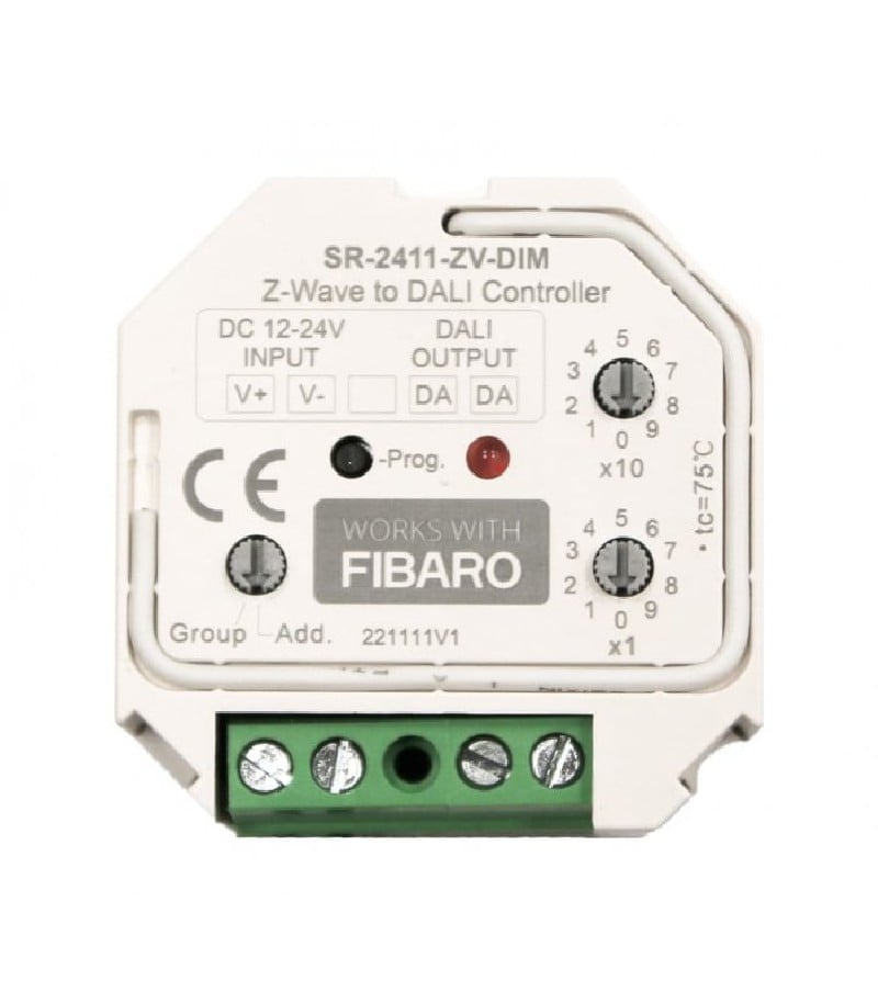 FIBARO - Convertisseur Z-Wave vers DALI pour la gradation