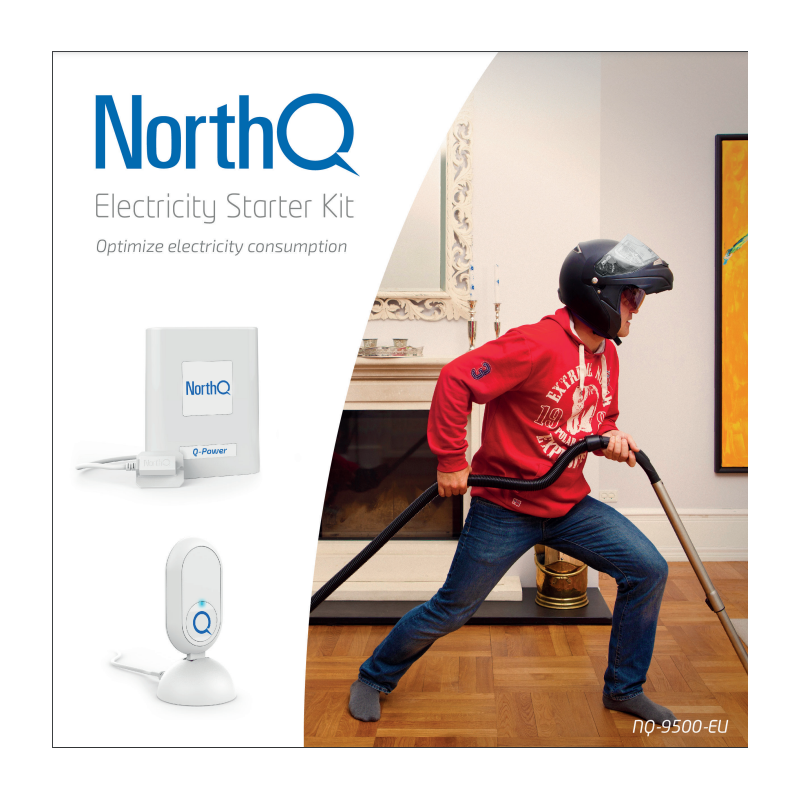 NorthQ – Optischer Z-Wave-Verbrauchszähler (Adapter AC/DC)