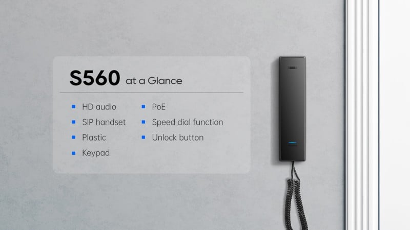 Akuvox - Intercom handset (Akuvox S560)