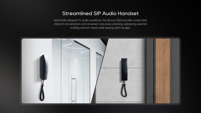 Akuvox - Intercom handset (Akuvox S560)