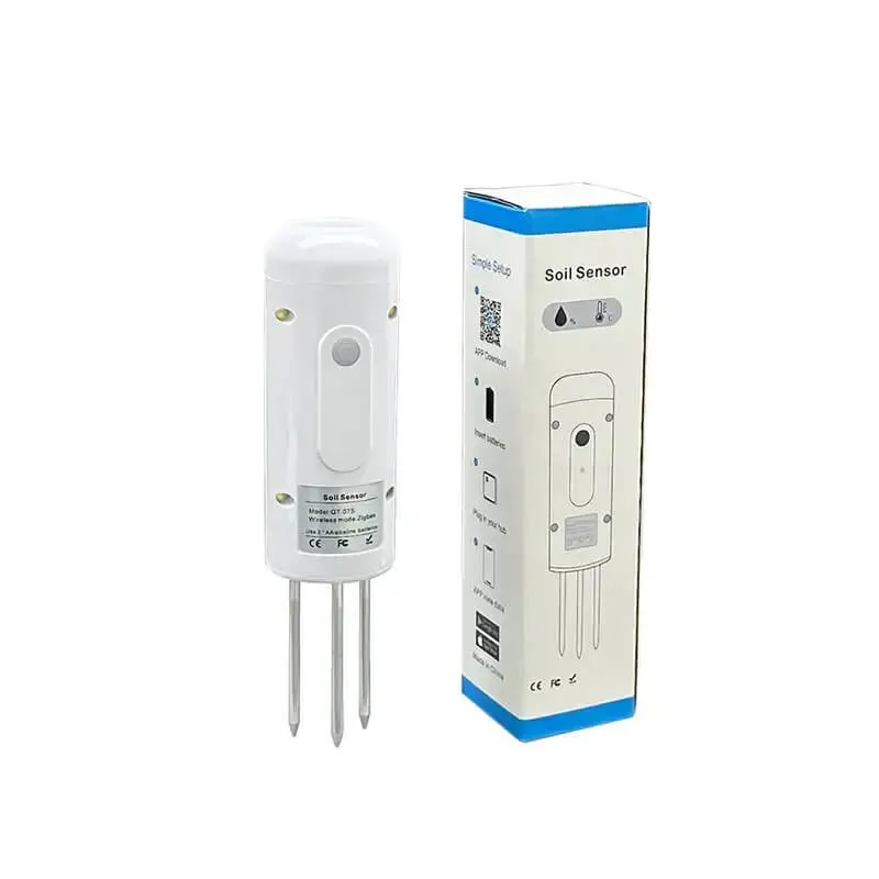IHOMECAM - Sensore del terreno Zigbee (temperatura e umidità) per giardini e piante