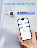 Meross - Smart Temperature and Humidity Sensor (With hub)