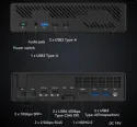 Minisforum - Mini PC MS-01 Barebone mit Intel Core i9-12900H,vPro Enterprise Support,2x10Gbps SFP+LAN/2x2.5G RJ45/2xUSB4/HDIM/16