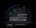 Minisforum - Mini PC MS-01 Barebone mit Intel Core i9-12900H,vPro Enterprise Support,2x10Gbps SFP+LAN/2x2.5G RJ45/2xUSB4/HDIM/16