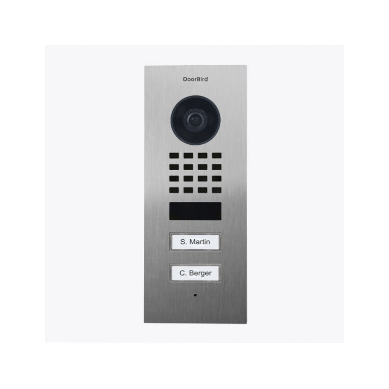 Doorbird - Portier vidéo connecté D1102V pour montage encastré