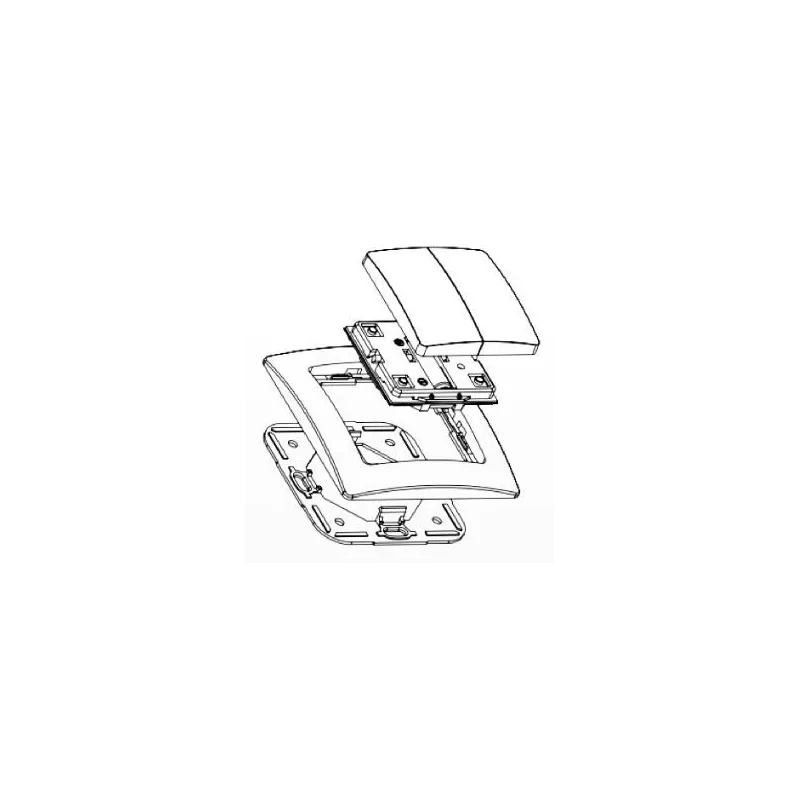 Z-wave.Me - Kit Interrupteur simple Z-wave Plus WallC-S