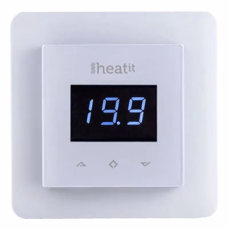 Thermofloor - Thermostat Z-Wave Heatit 3600W 16A, blanc