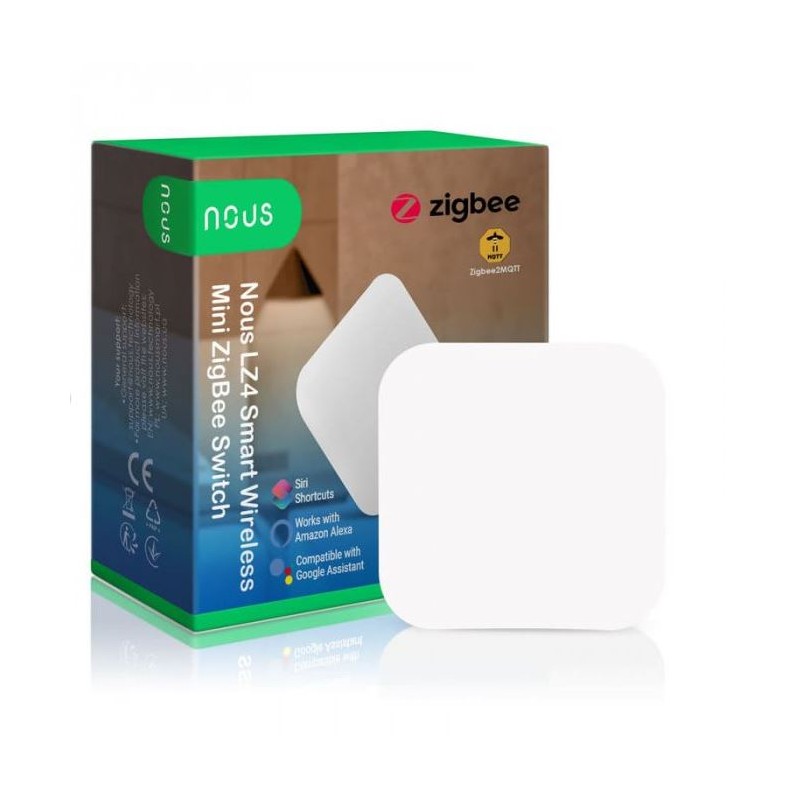 NOUS - Mini interruttore ZigBee intelligente senza fili LZ4