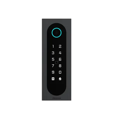 Akuvox - Lettore di controllo accessi IP compatibile con QR Code, PIN, BLE, RFID e NFC (Akuvox A08)