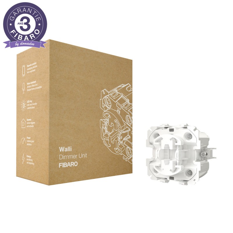 FIBARO - Z-Wave+ dimmer switch mechanism Fibaro Walli Dimmer